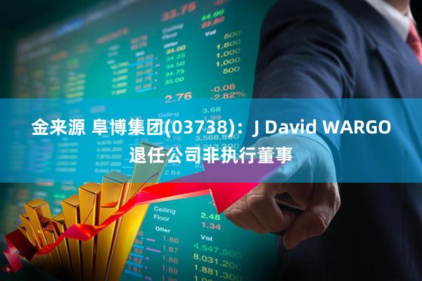 金来源 阜博集团(03738)：J David WARGO退任公司非执行董事